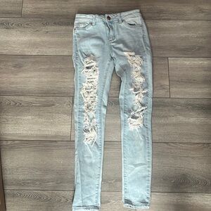 Sws distressed light jeans